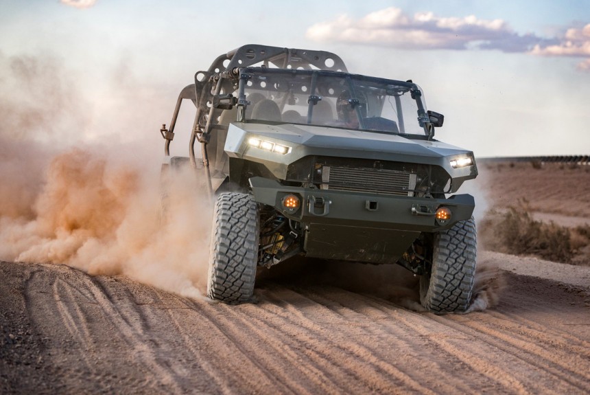 GM будет выпускать армейские вездеходы на базе Chevrolet Colorado