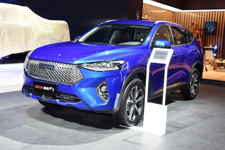 Кроссовер Haval F7: первая модернизация