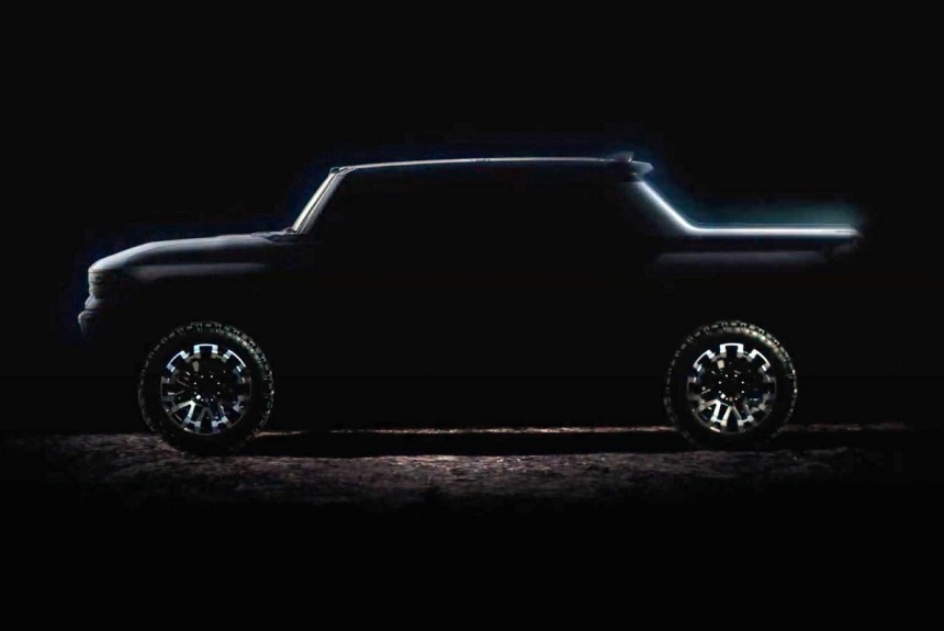 Пикап GMC Hummer представят осенью, будет и внедорожник