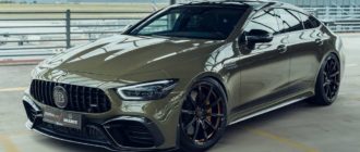 Brabus и Fostla подготовили 800-сильный вариант Mercedes-AMG GT 63 S