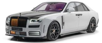 В ателье Mansory разработали тюнинг-кит для нового Rolls-Royce Ghost