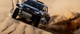 Новый высокопроизводительный Toyota GR DKR Hilux T1 + готовится к ралли Дакар 2022 года