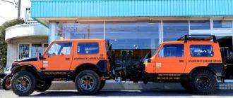 Внедорожник Suzuki Jimny превратили в туристический прицеп