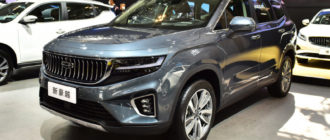 Большой кроссовер Geely Haoyue подогнали под новый стиль марки