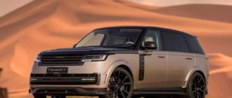 Фирма Mansory показала «ближневосточный» вариант внедорожника Range Rover