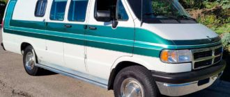 В продаже уютный кемпер на базе старенького фургона Dodge Ram Van 1996 года