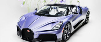 Bugatti W16 Mistral Caroline: цветочное совершенство
