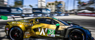 IMSA: Уникальный Corvette Уиккенса повреждён пожаром