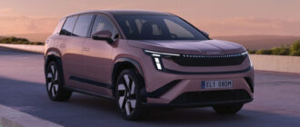 Представлен флагманский электрический кроссовер Skoda Peaq