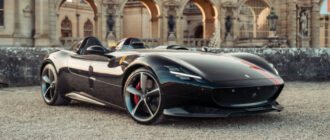 Редкая Ferrari, как у Ферстаппена, попалась полиции Лондона