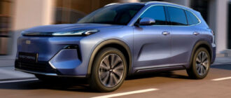 Последовательный гибрид Geely EX5 EM-R для России: комплектации и цены