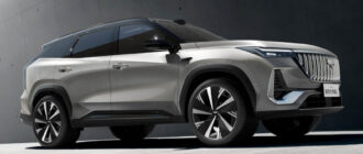 Geely Boyue L (Atlas) повторно обновился в Китае