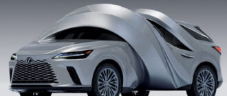 Кручу-верчу: кроссоверы Lexus превратились в арт-объекты