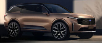 Рестайлинговый Ford Edge L: официальные изображения